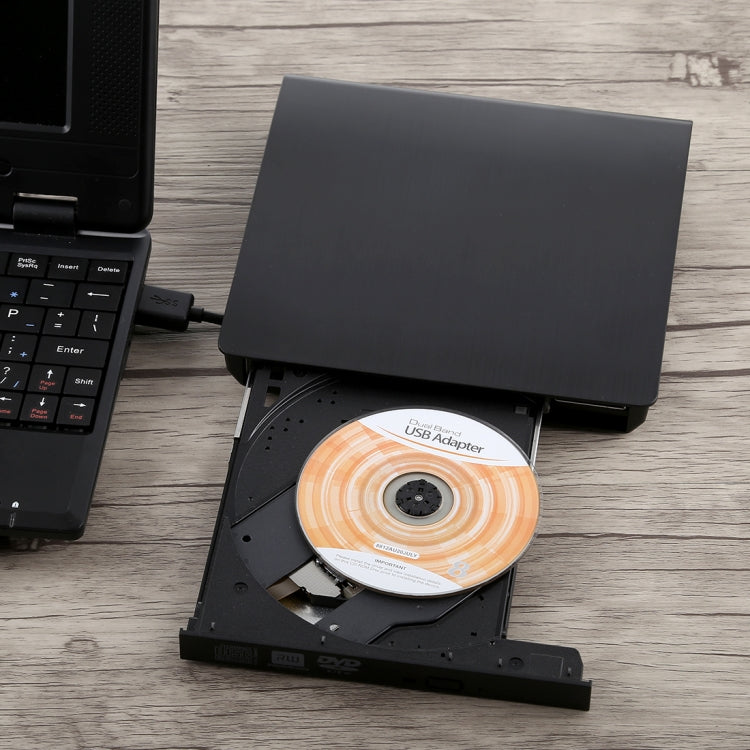 ไดรฟ์ DVD-Rw/DVD/CD แบบพกพา USB 3.0 ผิวแปรง พร้อม POP-UP, อุปกรณ์ ODD & HDD ภายนอก, DVD ผิวแปรง (B)