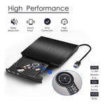 ไดรฟ์ DVD-Rw/DVD/CD แบบพกพา USB 3.0 ผิวแปรง พร้อม POP-UP, อุปกรณ์ ODD & HDD ภายนอก, DVD ผิวแปรง (B)
