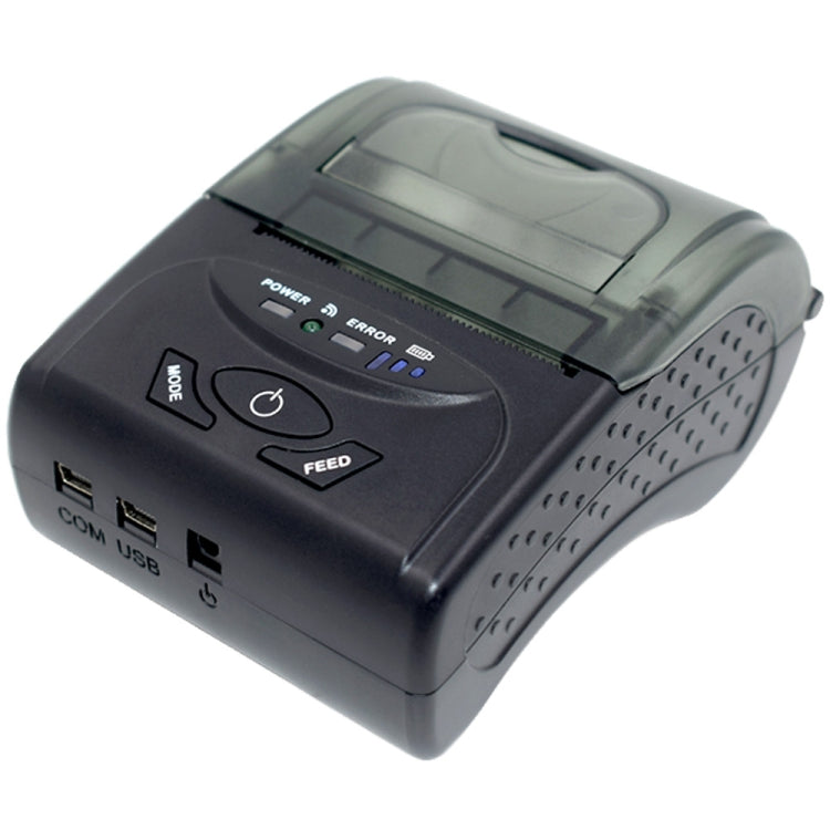 เครื่องพิมพ์ตั๋วความร้อนพกพา POS-5807 พอร์ต USB ขนาด 58 มม. รองรับกระดาษความร้อนขนาดสูงสุด 57x50 มม.