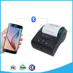 เครื่องพิมพ์ตั๋วความร้อนพกพา POS-5807 พอร์ต USB ขนาด 58 มม. รองรับกระดาษความร้อนขนาดสูงสุด 57x50 มม.