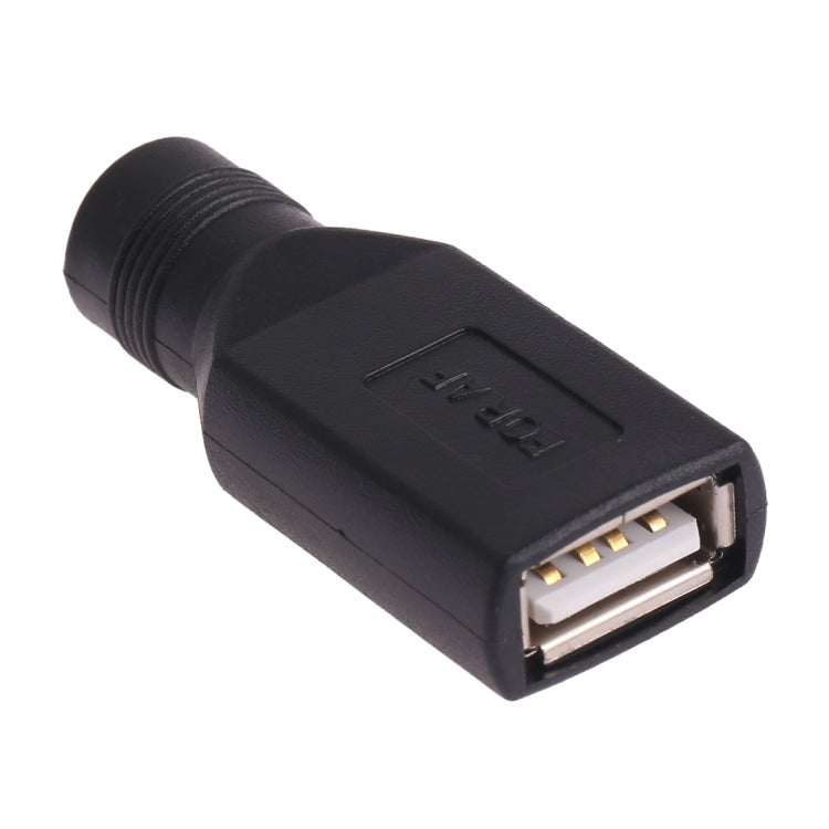อะแดปเตอร์ปลั๊ก USB ตัวเมีย เป็นปลั๊กตัวเมีย 5.5 x 2.1 มม.