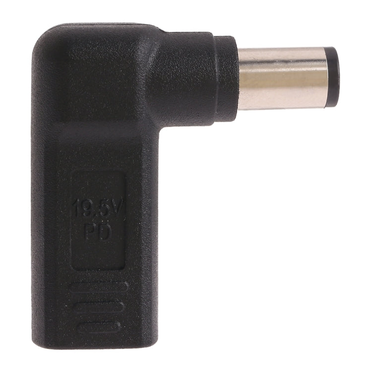 อะแดปเตอร์ข้อต่อ USB-C / Type-C ตัวเมียเป็นปลั๊กตัวผู้ 7.4 x 5.0 มม. แบบข้อศอก สำหรับแล็ปท็อป Dell, ข้อศอก 7.4 x 5.0 มม. (Dell)