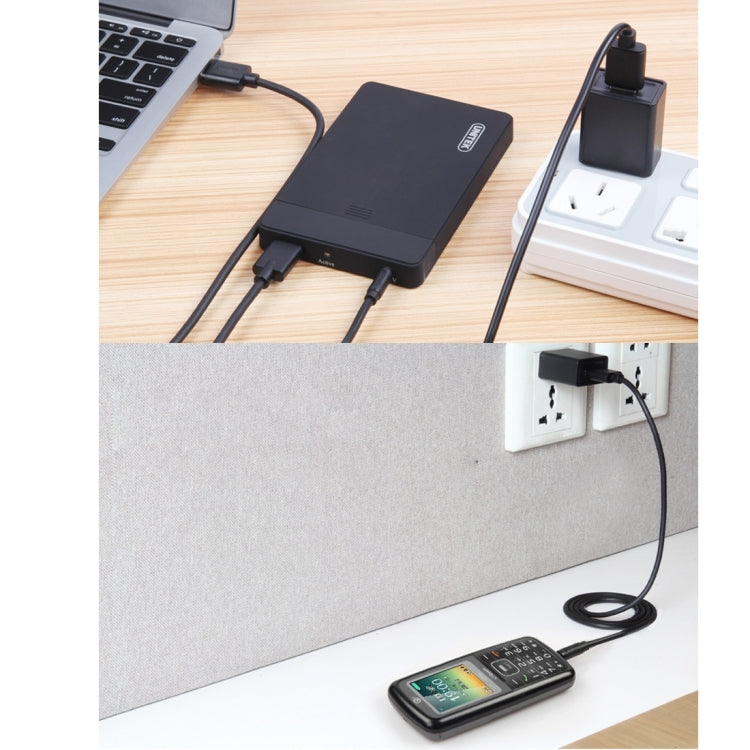 สายไฟสปริง USB ถึง DC 3.5 มม. ยาว 1.5 ม., AM ถึง DC 3.5 มม., ความยาว 1.5 ม.