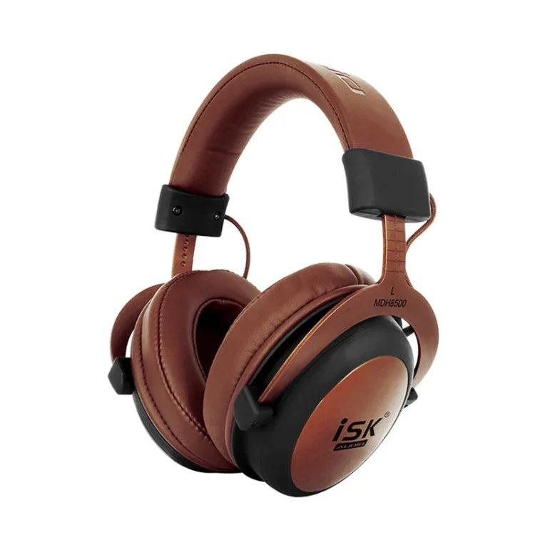 ISK MDH8500 หูฟังสเตอริโอแบบไดนามิกปิดสนิทพร้อมสายสำหรับมอนิเตอร์ ตัดเสียงรบกวนสำหรับสตูดิโอ