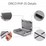 ORICO PHP-35 กล่องใส่ฮาร์ดดิสก์ SATA ขนาด 3.5 นิ้ว ปกป้องฮาร์ดไดรฟ์