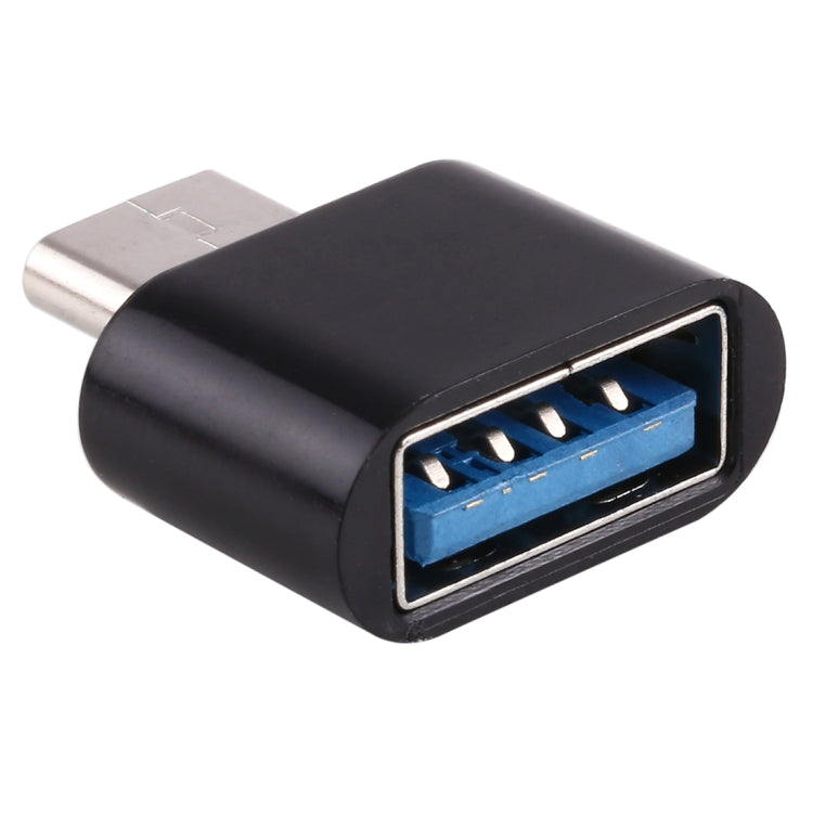 อะแดปเตอร์ชาร์จและส่งข้อมูล OTG พลาสติก USB-C / Type-C ตัวผู้เป็น USB 2.0 ตัวเมีย