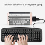 อะแดปเตอร์ชาร์จและส่งข้อมูล OTG พลาสติก USB-C / Type-C ตัวผู้เป็น USB 2.0 ตัวเมีย
