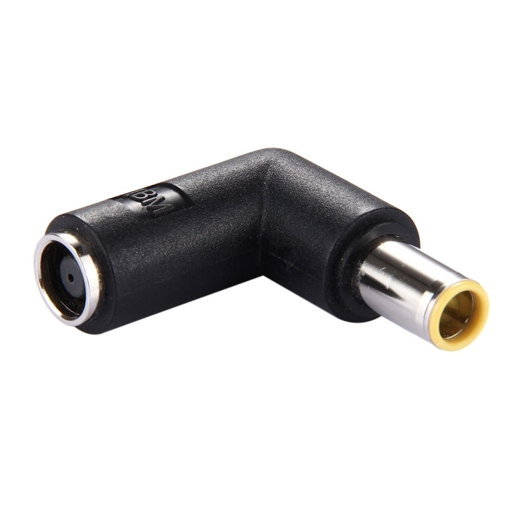 อะแดปเตอร์แปลงขั้วต่อ DC 4506 ตัวผู้เป็น DC 7406 ตัวเมีย สำหรับโน้ตบุ๊ก HP, ข้อต่อมุมฉาก 90 องศา, DC7909 ตัวผู้เป็นตัวเมีย