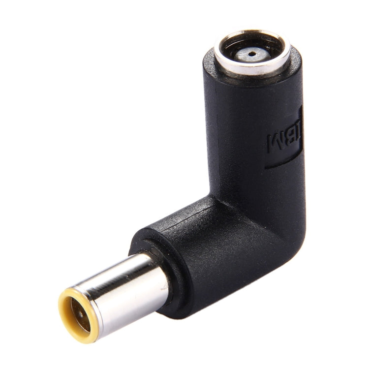 อะแดปเตอร์แปลงขั้วต่อ DC 4506 ตัวผู้เป็น DC 7406 ตัวเมีย สำหรับโน้ตบุ๊ก HP, ข้อต่อมุมฉาก 90 องศา, DC7909 ตัวผู้เป็นตัวเมีย