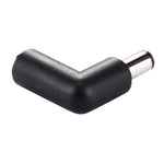 อะแดปเตอร์พาวเวอร์ DC 4506 ตัวผู้เป็น DC 7406 ตัวเมีย สำหรับแล็ปท็อป HP มุมฉาก 90 องศา ข้อต่อข้อศอก DC 7406 ตัวผู้เป็นตัวเมีย