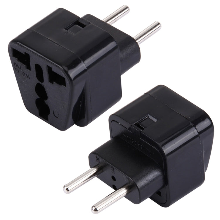 อะแดปเตอร์ปลั๊กพกพา WD-9C จากปลั๊ก US UK เป็นปลั๊ก EU สำหรับเต้ารับไฟฟ้าแปลงเดินทาง, ปลั๊ก EU