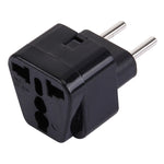 อะแดปเตอร์ปลั๊กพกพา WD-9C จากปลั๊ก US UK เป็นปลั๊ก EU สำหรับเต้ารับไฟฟ้าแปลงเดินทาง, ปลั๊ก EU