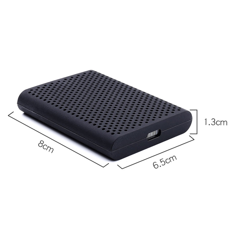 PT500 เคสซิลิโคนกันรอยสำหรับฮาร์ดไดรฟ์พกพาแบบครอบคลุม สำหรับ Samsung Portable SSD T5 พร้อมช่องระบายอากาศ สีแดง ขาว ดำ น้ำเงิน