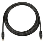 สายเคเบิลเสียงดิจิทัล Toslink ตัวผู้-ตัวผู้ EMK ยาว 2 เมตร ขนาด OD4.0 มม.