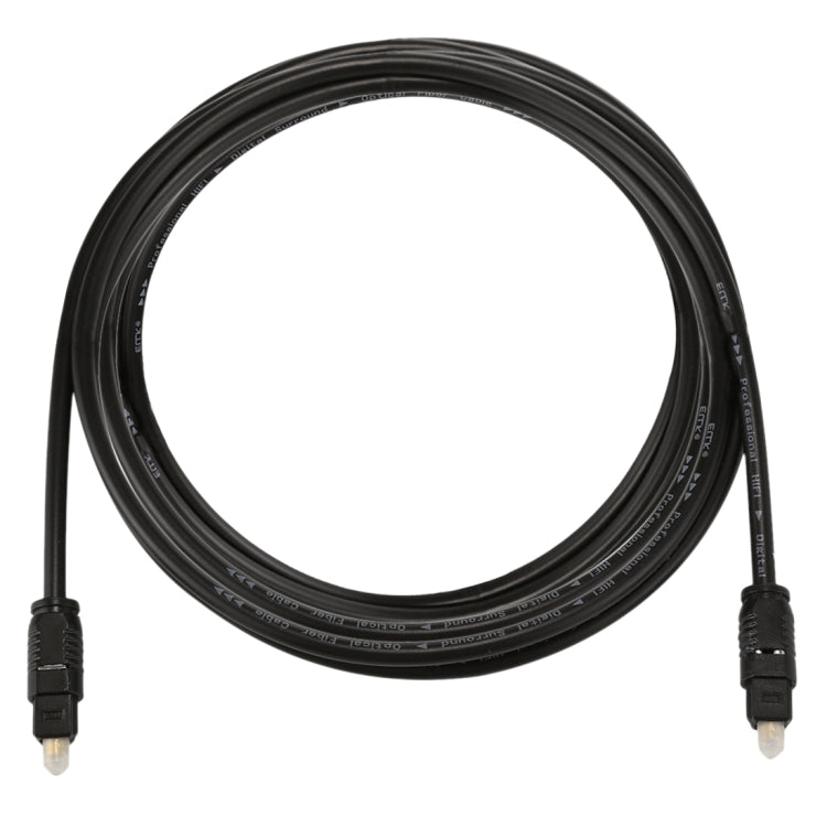 สายเคเบิลเสียงดิจิทัล Toslink ตัวผู้-ตัวผู้ EMK ยาว 2 เมตร ขนาด OD4.0 มม.