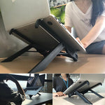 ขาตั้งเพิ่มความสูงแล็ปท็อป NEXSTAND แบบพับได้ พร้อมที่ระบายความร้อน ขนาด: 27x3.9x3.6 ซม.