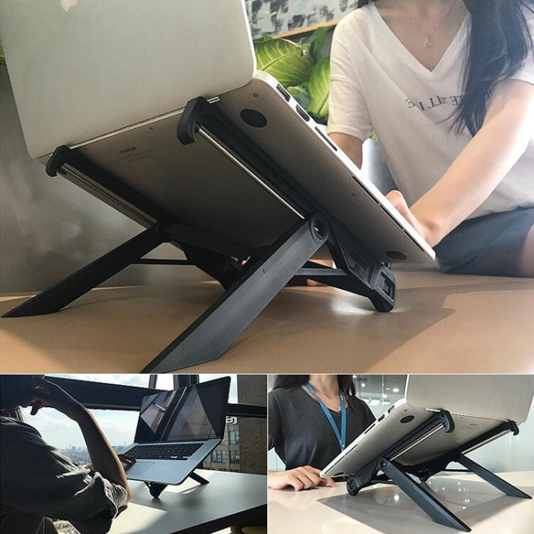 ขาตั้งเพิ่มความสูงแล็ปท็อป NEXSTAND แบบพับได้ พร้อมที่ระบายความร้อน ขนาด: 27x3.9x3.6 ซม.
