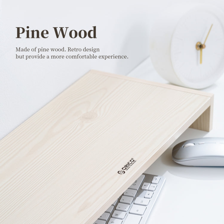 ที่วางจอมอนิเตอร์ลายไม้ ORICO MSR-01-WD-BP ขนาด 50 x 20 x 6.1 ซม.