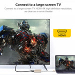 V125 ตัวแปลง UCB-C / Type-C ตัวผู้เป็น PD + HDMI + USB 3.0 ตัวเมีย 3 ใน 1