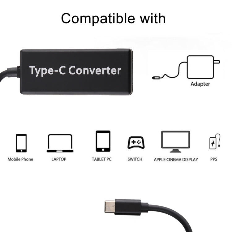ตัวแปลง 65W 5 Pin MagSafe ซีรีส์ เป็น USB-C / Type-C สำหรับ MacBook