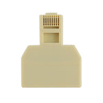 อะแดปเตอร์เครือข่าย LAN RJ45 แบบพอร์ตคู่, 2 ตัวเมีย RJ45 ถึง ตัวผู้ RJ45