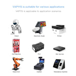 VONETS VAP11S สะพานไร้สายขนาดเล็ก 2.4G ความเร็ว 300Mbps พร้อมเสาอากาศ 2 ต้น, VAP11S