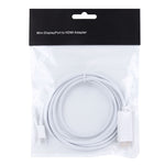 สายอะแดปเตอร์ Mini DisplayPort ตัวผู้เป็น HDMI ตัวผู้ ยาว 3 เมตร