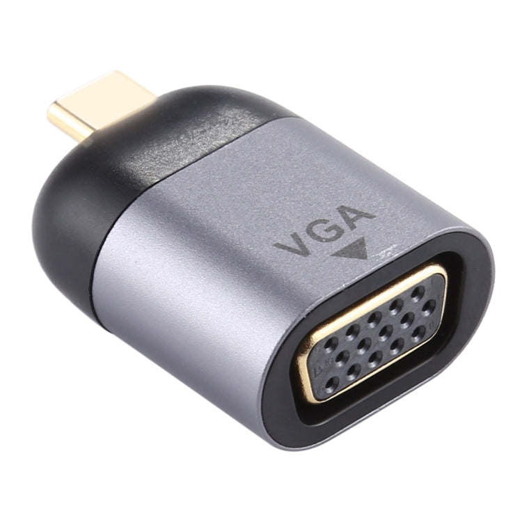 อะแดปเตอร์ Type-C ตัวผู้เป็น VGA DB15P ตัวเมีย