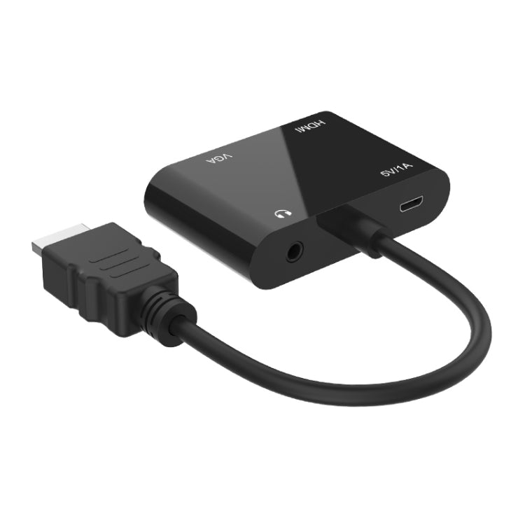 Onten 5165HV อะแดปเตอร์ HDMI เป็น HDMI + VGA, 5165HV