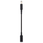 สายถักไนลอนอะแดปเตอร์ PD 100W 18.5-20V 7.4 x 0.6 มม. เป็น USB-C / Type-C สำหรับ HP, 7.4 x 0.6 มม.
