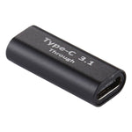 อะแดปเตอร์อลูมิเนียมอัลลอย Type-C / USB-C ตัวเมียเป็น Type-C / USB-C ตัวเมีย, Type-C ตัวเมียเป็น Type-C ตัวเมีย