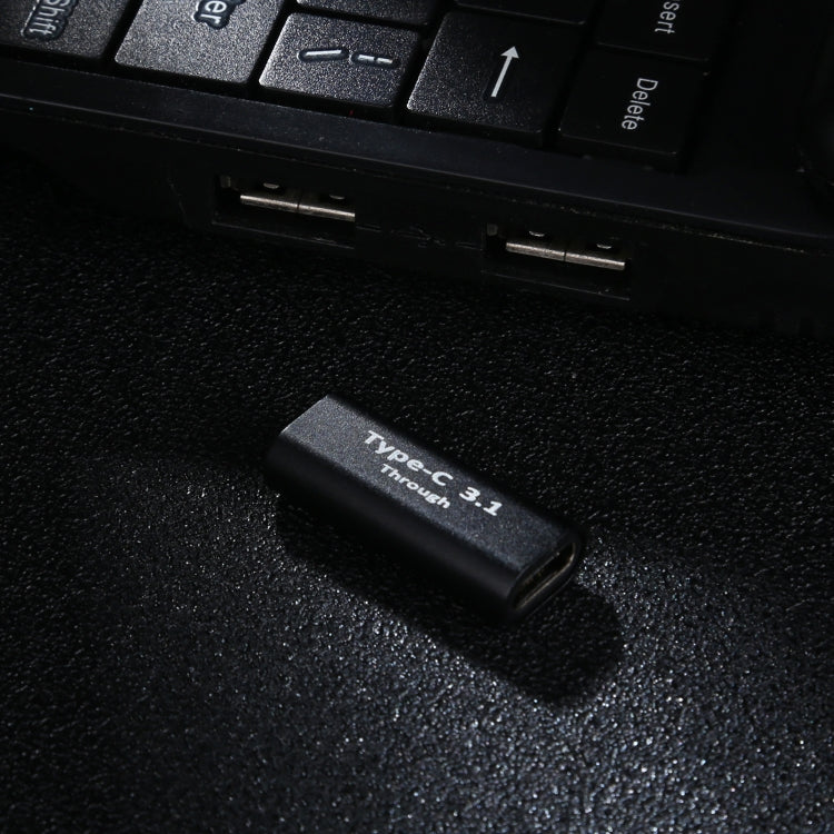 อะแดปเตอร์อลูมิเนียมอัลลอย Type-C / USB-C ตัวเมียเป็น Type-C / USB-C ตัวเมีย, Type-C ตัวเมียเป็น Type-C ตัวเมีย