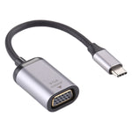 สายอะแดปเตอร์เชื่อมต่อ 1080P VGA ตัวเมียเป็น Type-C / USB-C ตัวผู้, VGA ตัวเมียเป็น Type-C ตัวผู้