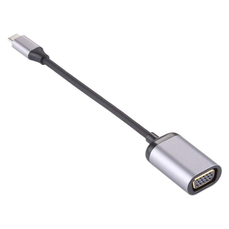 สายอะแดปเตอร์เชื่อมต่อ 1080P VGA ตัวเมียเป็น Type-C / USB-C ตัวผู้, VGA ตัวเมียเป็น Type-C ตัวผู้