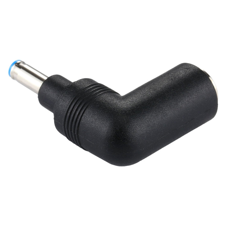 อะแดปเตอร์พาวเวอร์ DC 4506 ตัวผู้เป็น DC 7406 ตัวเมีย สำหรับแล็ปท็อป HP, ข้อต่อข้อศอก 90 องศา, DC4506 ถึง DC7406