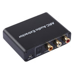 ตัวดึงเสียง ARC 192KHz HDMI ARC เป็น SPDIF + Coaxial + L/R ตัวแปลงช่องเสียงกลับ, 192KHz ARC