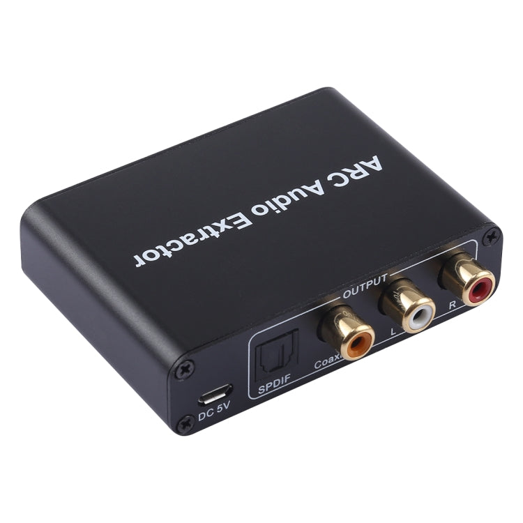 ตัวดึงเสียง ARC 192KHz HDMI ARC เป็น SPDIF + Coaxial + L/R ตัวแปลงช่องเสียงกลับ, 192KHz ARC