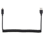 สายต่อขยายสปริงดึงออกได้ USB 3.0 ตัวผู้เป็น USB-C / Type-C ตัวผู้ ความยาว 1.5 ม.