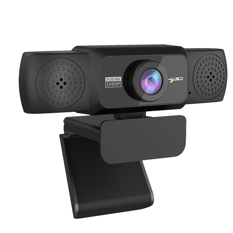 เว็บแคม HXSJ S5 1080P ปรับได้ HD พร้อมไมโครโฟนสำหรับพีซี