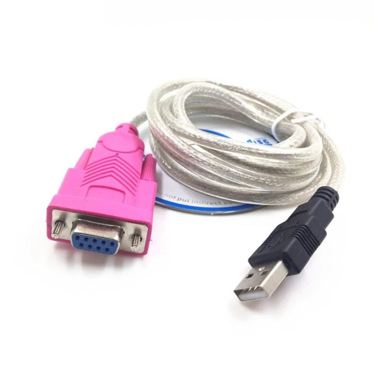 สายคอมพิวเตอร์ USB เป็น RS232 พอร์ตอนุกรมตัวเมีย ความยาว 1.5 ม.