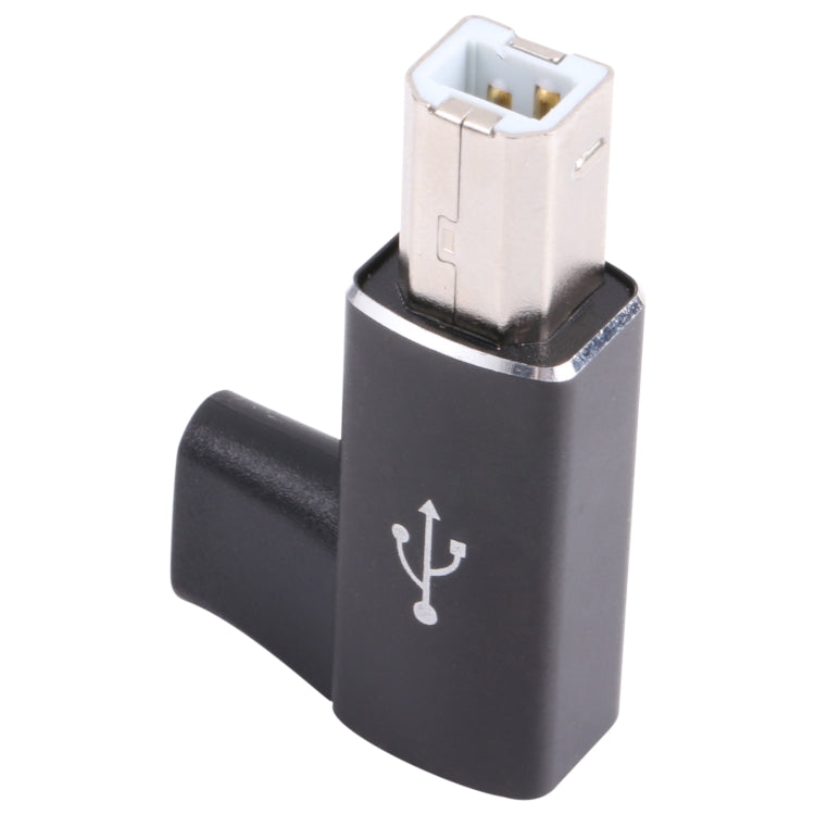 อะแดปเตอร์ USB-C / Type C ตัวเมียเป็น USB 2.0 B MIDI ตัวผู้ สำหรับเครื่องดนตรีอิเล็กทรอนิกส์ / เครื่องพิมพ์ / สแกนเนอร์ / เปียโน