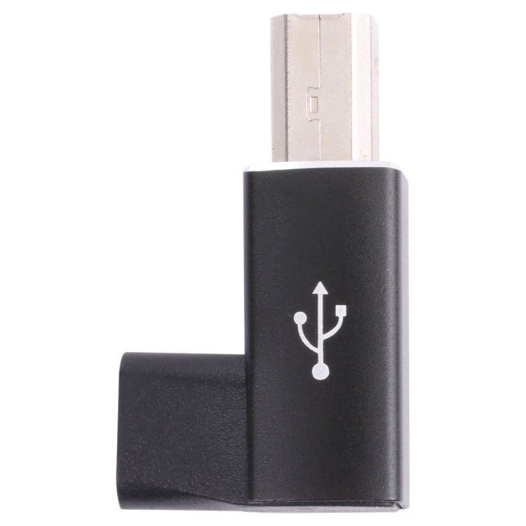 อะแดปเตอร์ USB-C / Type C ตัวเมียเป็น USB 2.0 B MIDI ตัวผู้ สำหรับเครื่องดนตรีอิเล็กทรอนิกส์ / เครื่องพิมพ์ / สแกนเนอร์ / เปียโน
