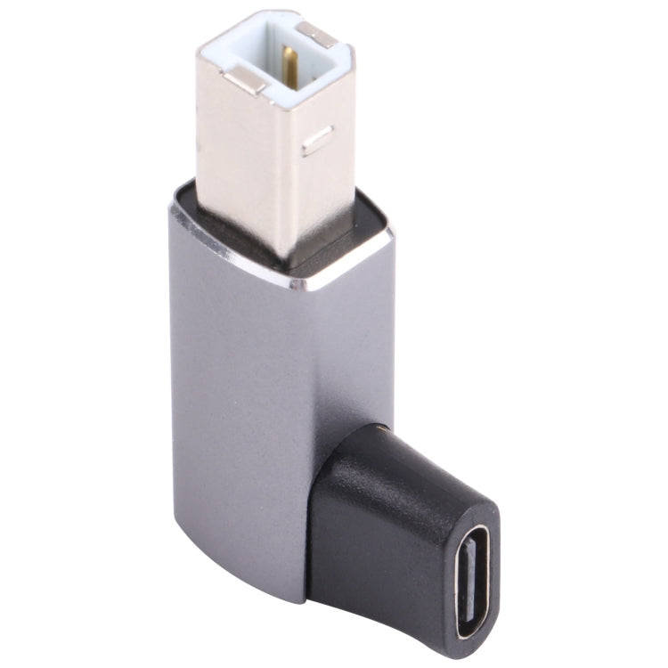 อะแดปเตอร์ USB-C / Type C ตัวเมียเป็น USB 2.0 B MIDI ตัวผู้ สำหรับเครื่องดนตรีอิเล็กทรอนิกส์ / เครื่องพิมพ์ / สแกนเนอร์ / เปียโน