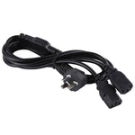 สายไฟคอมพิวเตอร์ 3 ขา 10A 250V ความยาว 1.8 ม. ปลั๊ก AU หัวปลั๊ก AU สองหัว