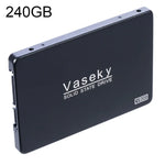 Vaseky V800 ฮาร์ดดิสก์โซลิดสเตต SSD ขนาด 2.5 นิ้ว SATA3 6GB/s ความบางพิเศษ 7 มม. ขนาด 240GB สำหรับเดสก์ท็อป โน้ตบุ๊ก, 240GB