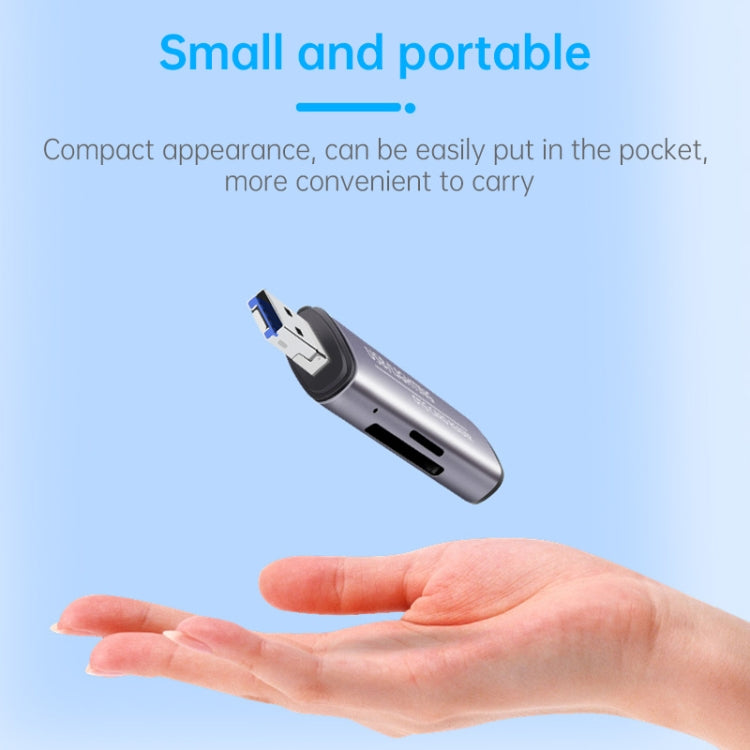 แฟลชไดรฟ์ USB 2 in 1 + 8 Pin / เครื่องอ่านการ์ด OTG สำหรับระบบ IOS โทรศัพท์มือถือ / คอมพิวเตอร์ รุ่น 118