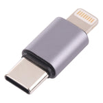 อะแดปเตอร์ USB-C / Type-C ตัวผู้เป็น 8 Pin ตัวผู้ สำหรับชาร์จ + ส่งข้อมูล + OTG, Type-C ตัวผู้เป็น 8 Pin ตัวผู้
