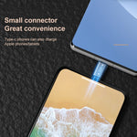 อะแดปเตอร์ USB-C / Type-C ตัวผู้เป็น 8 Pin ตัวผู้ สำหรับชาร์จ + ส่งข้อมูล + OTG, Type-C ตัวผู้เป็น 8 Pin ตัวผู้