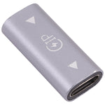 อะแดปเตอร์ USB-C / Type-C ตัวเมียเป็น 8 Pin ตัวเมีย สำหรับชาร์จ + ส่งข้อมูล + OTG, Type-C ตัวเมียเป็น 8 Pin ตัวเมีย