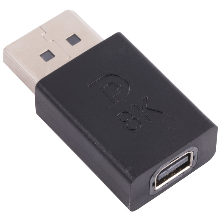 อะแดปเตอร์ตรง DisplayPort ชาย 8K เป็น Mini DisplayPort หญิง, DP ชาย เป็น Mini DP หญิง ตรง